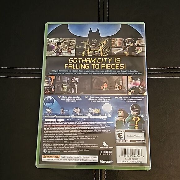 XBOX 360 BATMAN The VideoGame. EVERYONE 10+ - Picture 3 of 3